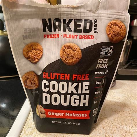 Naked Bread Gluten Free Cookie Dough Ginger Molasses Review Abillion