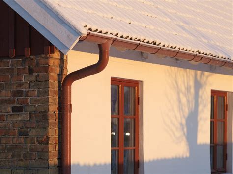 Lindab Guttering Downpipes Available From The Metal Roof Company