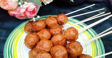 Resep Bakso Tusuk oleh Ahmi Yofaniar Pratiwi - Cookpad