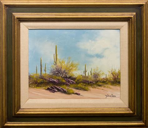 Desert Scene Painting at PaintingValley.com | Explore collection of ...