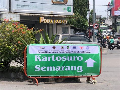 Perhatikan Rambu Rambu Pengalihan Ini Saat Viaduk Gilingan Tutup