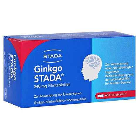 Ginkgo Stada 240mg 60 Stück N2 Online Kaufen Medpex