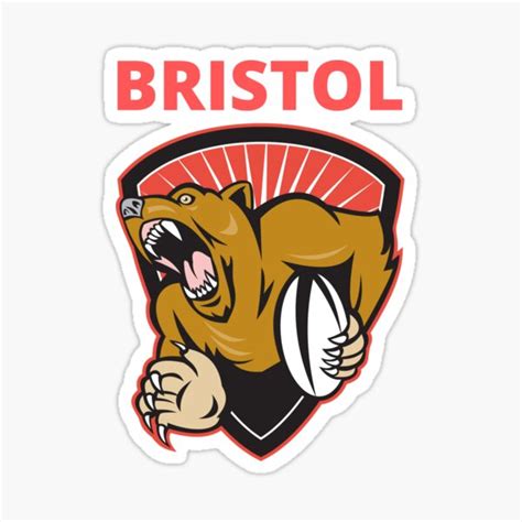 Bristol Rugby Stickers | Redbubble