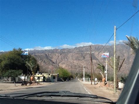 La Rioja Villa Sanagasta Villa Street View Scenes Argentina Fork