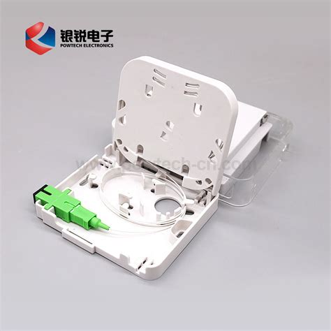 Ports Mini Optical Terminal Box Plastic Fiber Optic Face Box