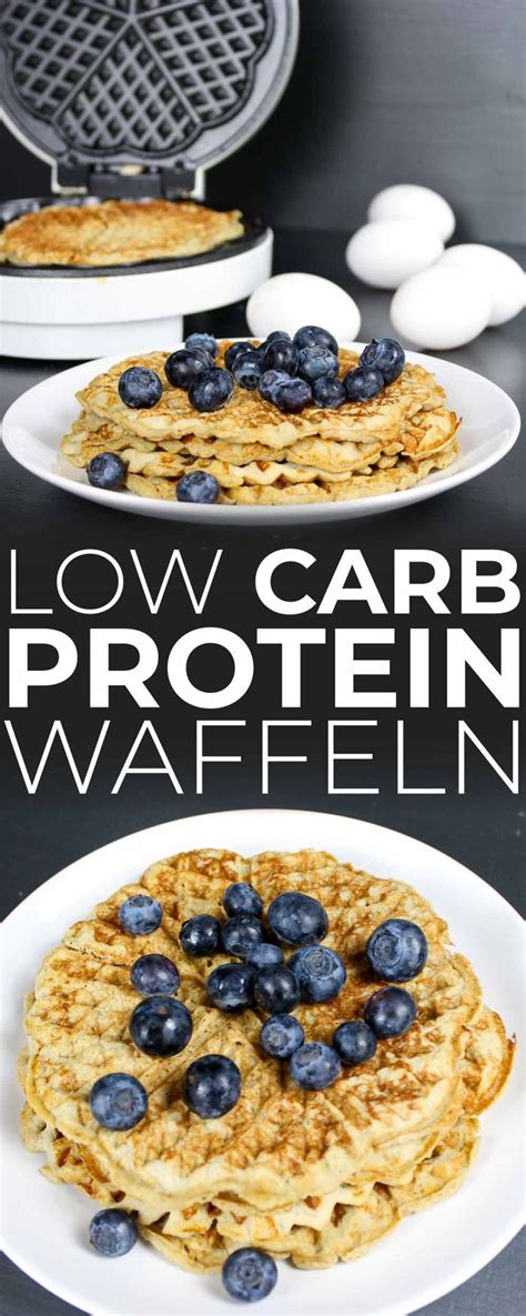 Protein Waffeln Low Carb Rezept Ohne Mehl Und Milch Receta