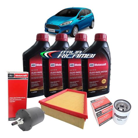 Kit Troca Óleo 5w30 Motorcraft Ford New Fiesta 2014 R 242 61 em