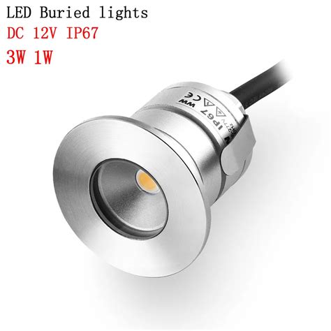 10x 1w Cree Stainless Steel 6063 Aluminum Ip67 12v 24v 3w Cob