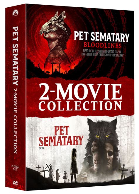 Pet Sematary Pet Sematary Bloodlines Movie Collection Dvd