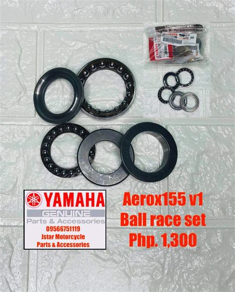 BALL Bearing Ball Race Set For Aerox V1 YAMAHA GENUINE Lazada PH