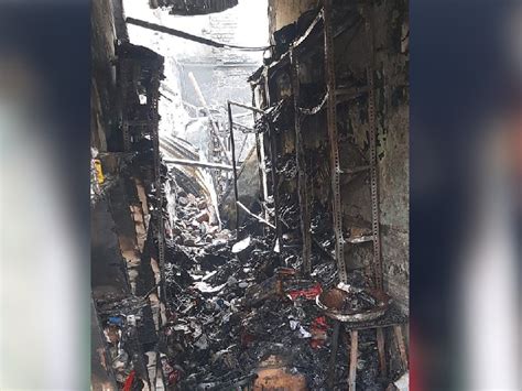 Fire Breaks Out In Auto Parts Shop In Pali Loss Of Lakhs पाली में