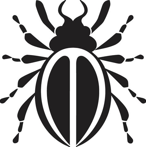 Crowned Beetle Insignia Hardworking Beetle Crest 32834003 Vector Art At