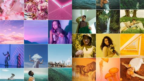 How to Create an Aesthetic Gradient Instagram Grid | Learn BeFunky