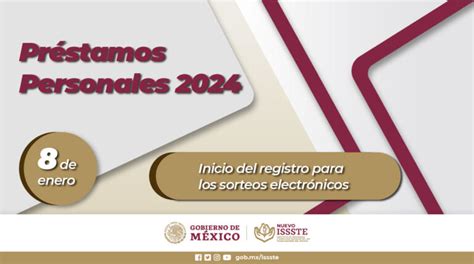 Inicia registro de Préstamos ISSSTE 2024 Préstamos ISSSTE