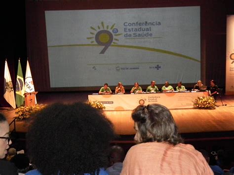 Relatório Final Da 9ª Conferência Estadual De Saúde Do Rj Traz