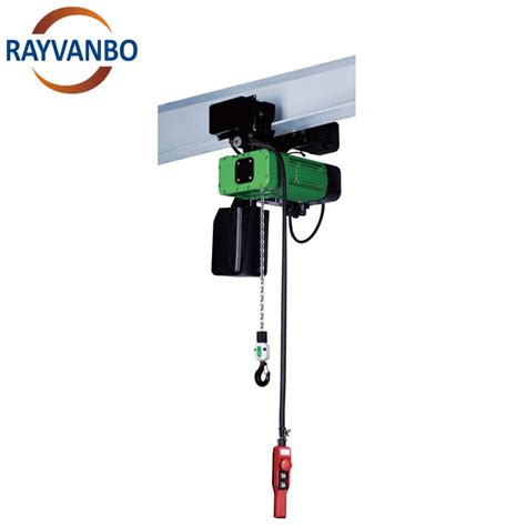 Double Speed Electric Chain Hoist With Electric Trolley Electric