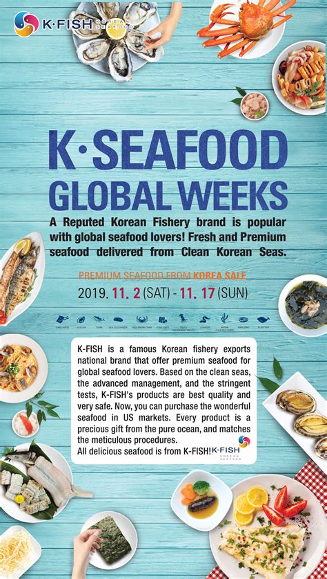 K Fish Introduces Premium Seafood From Korea With K Seafood Global Weeks