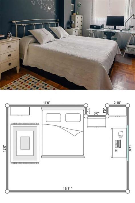 10 Awesome Layouts for a Bedroom With a Desk