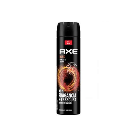 Desodorante En Aerosol Axe Musk Canela Ambar X 230 Ml Súper El Cóndor