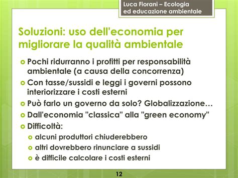 Ppt Ecologia Ed Educazione Ambientale Powerpoint Presentation Free