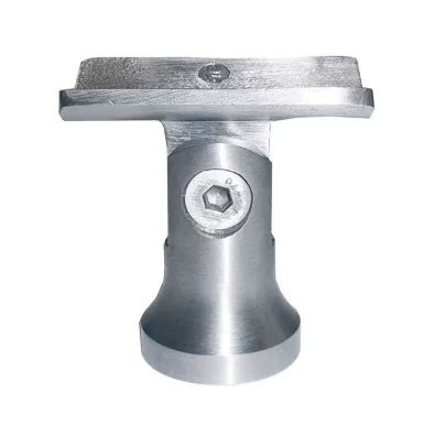 Support De Main Courante Inox 304 Orientable Pour Poteau Garde Corps