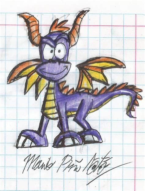 Spyro The Dragon by MarioStrikerMurphy on DeviantArt