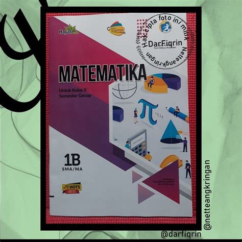 Jual LKS Matematika Wajib Kelas 10 11 Semester 2 SMA MA K13 Rev 2018