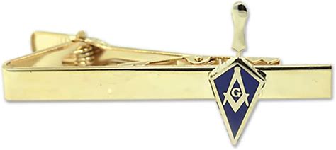 Trowel Masonic Freemason Tool Masonry Square Compass Tie Bar Clip