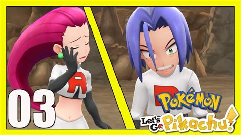 03 El TEAM ROCKET despega de nuevo Pokémon Let sGo Pikachu YouTube