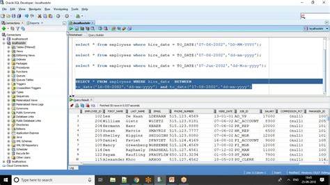 Oracle SQL Tutorial Date Column In Where Condition YouTube