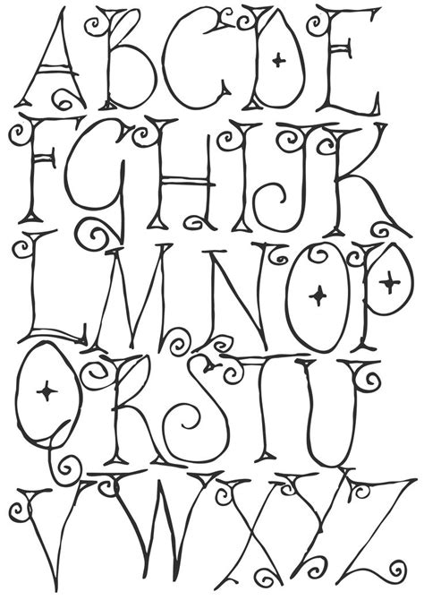 Hand Drawn Lettering Fonts