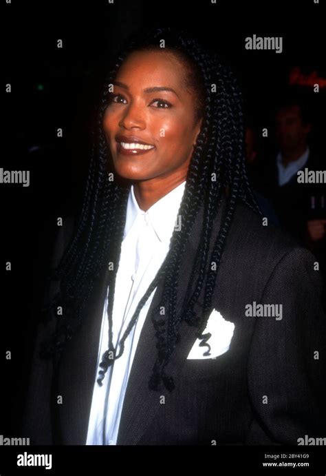 Westwood California Usa 10th October 1995 Actress Angela Bassett