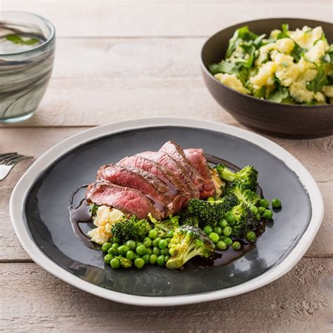 Beef Rump With Jus And Creamy Mash My Food Bag