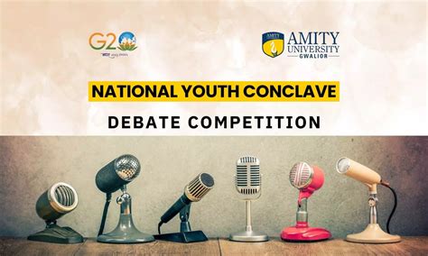 G20 Youth Conclave 2023 Debate Competition Amity Law School Gwalior