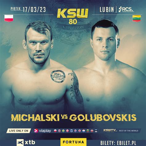 Zmiana Na Ostatniej Prostej Przed Ksw Micha Michalski Z Nowym