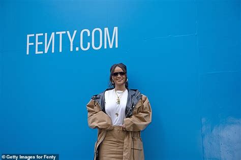 Rihanna Shows Off Her Fashion Credentials In Khaki Miniskirt At Fenty Clothing Launch In Paris