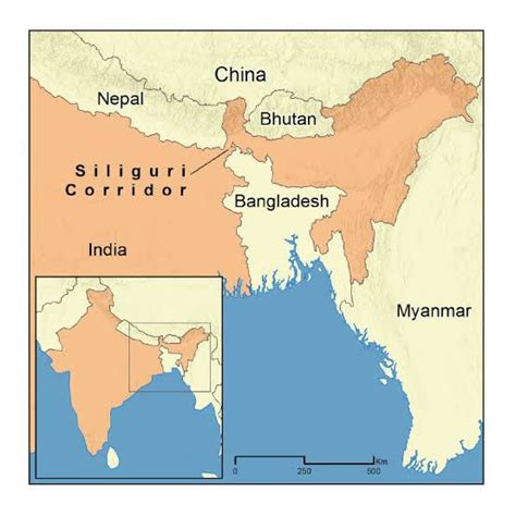 The Geostrategic Significance Of The Siliguri Corridor