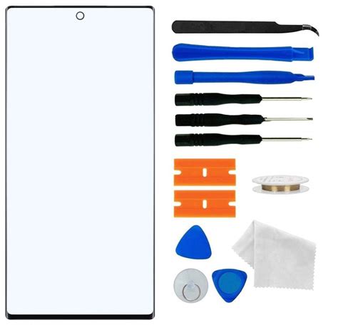 Original Galaxy S23 Ultra Screen Glass Replacement Front Outer Lens Glass Screen