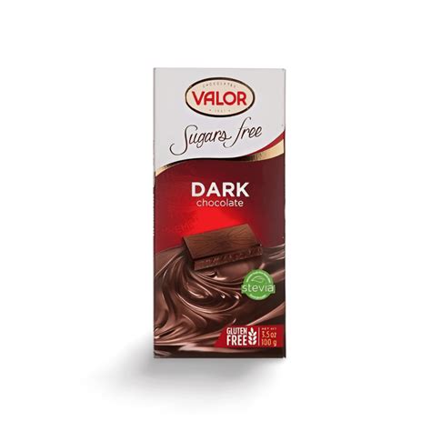 Valor Sugar Free Dark Chocolate - Sugar Free Heaven