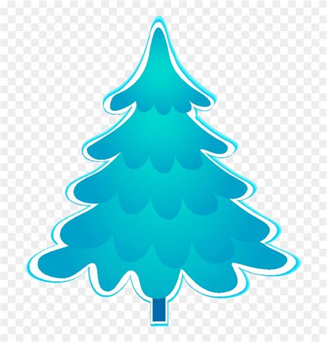 Blue Christmas Tree Clipart Images, Blue Christmas, - Blue Christmas ...