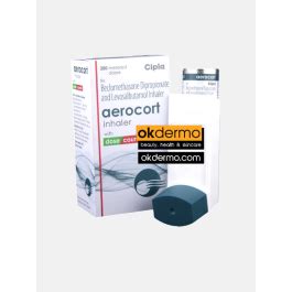 Aerocort Mcg Cfc Free Box Of Metered Dose Inhaler Multimedicos