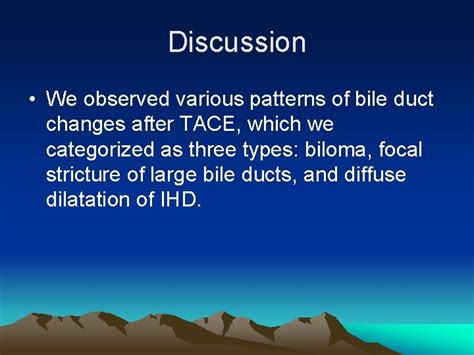 Ischemic Bile Duct Injury As A Serious Complication