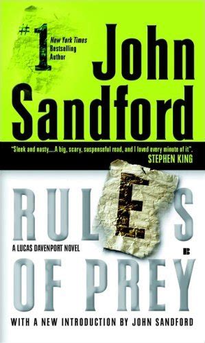 Rules Of Prey Lucas Davenport By John Sandford Goodreads