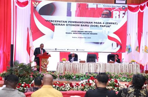 Wamendagri Ajak Mrp Provinsi Papua Tengah Bangun Kerja Sama Proteksi