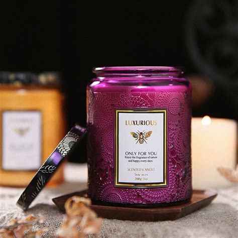 [5 Mùi] Nến Thơm Tinh Dầu Cao cấp Hương's Candle Luxurious, 200g Sáp ...