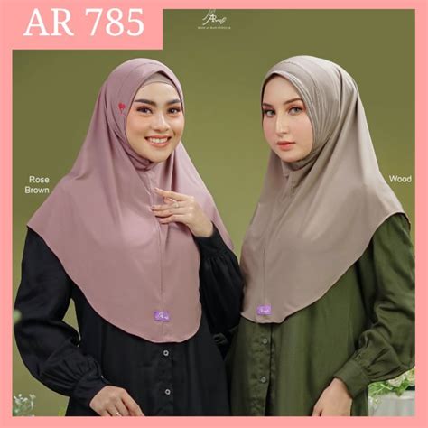 Jual Hijab Arrafi Hijab Jilbab Bergo Instant Ar Jilbab Ar Rafi