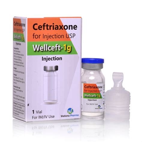 Ceftriaxone Gm Injection At Vial Ceftriaxone Sodium Injection