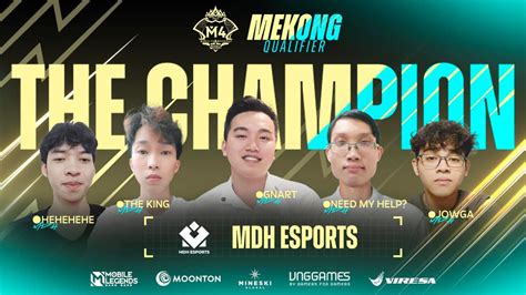 MDH Esports To Represent Vietnam At M4 World Championship ONE Esports