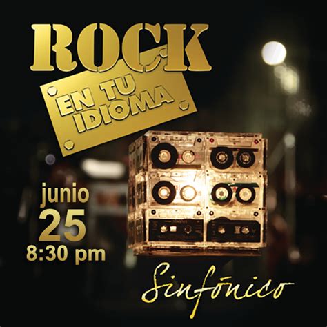 Rock En Tu Idioma Sinf Nico En Puebla De Junio Auditorio