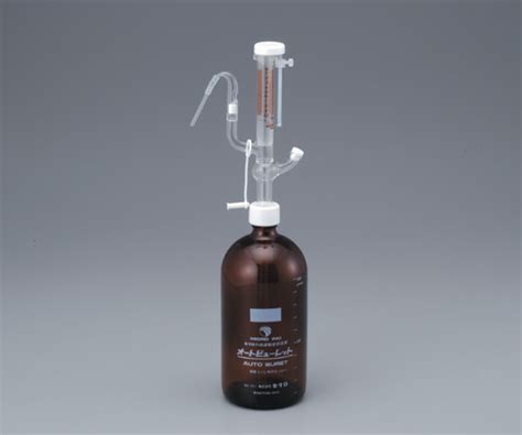 2 5638 04 Automatic Burette Clear Bottle 25ml 25b 【axel Global】asone